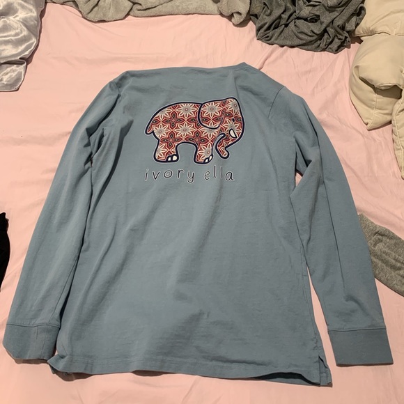 Ivory Ella elephant long sleeve - Picture 1 of 2